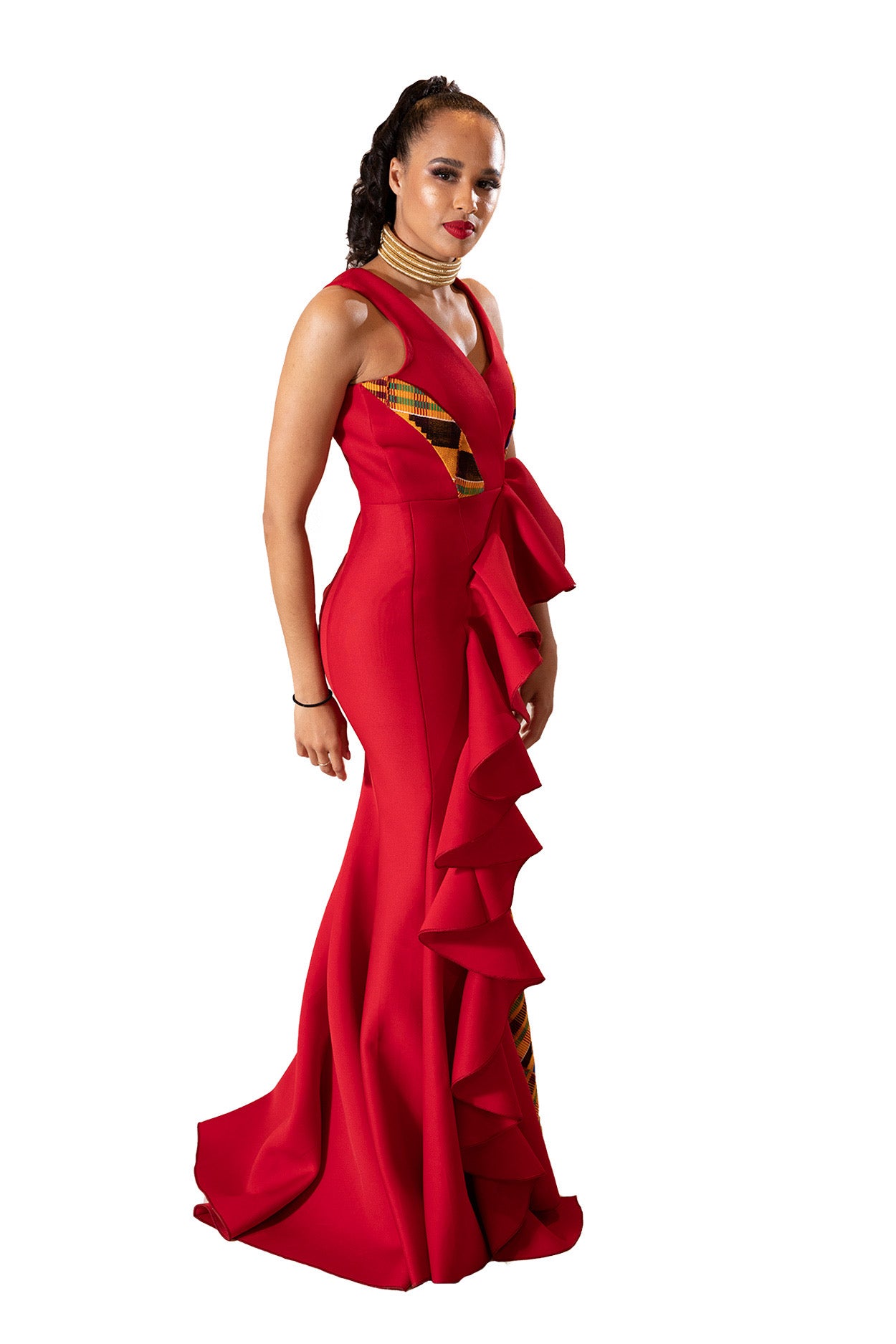 Kente Infused Dress