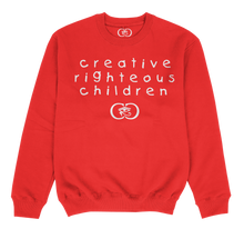 Load image into Gallery viewer, Child Font  Red Sweatshirt
