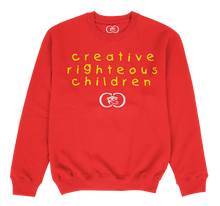 Load image into Gallery viewer, Child Font  Red Sweatshirt
